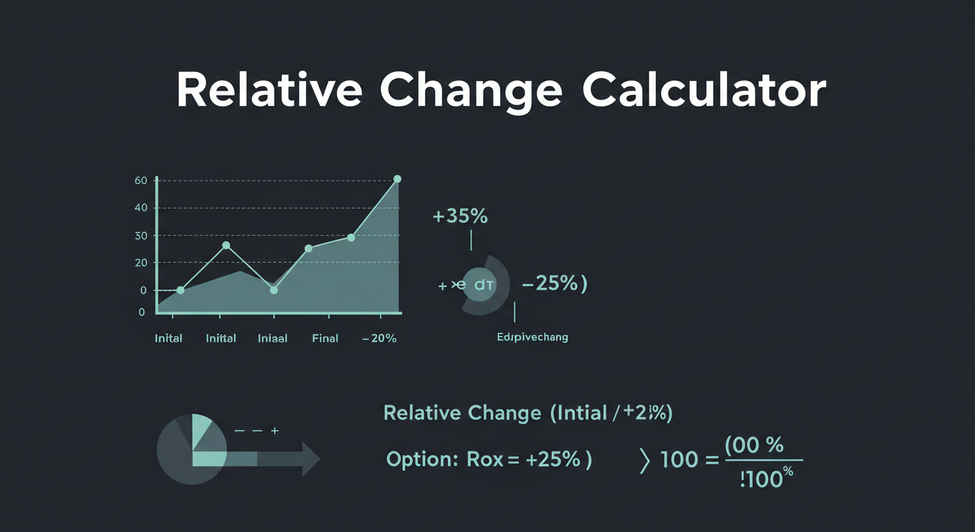 Relative Change Calculator