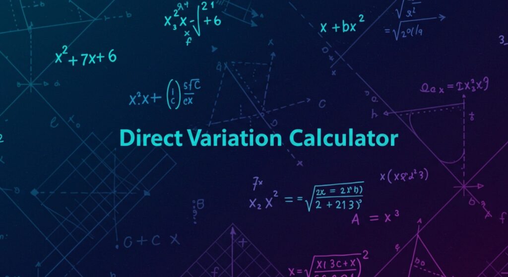Direct Variation Calculator