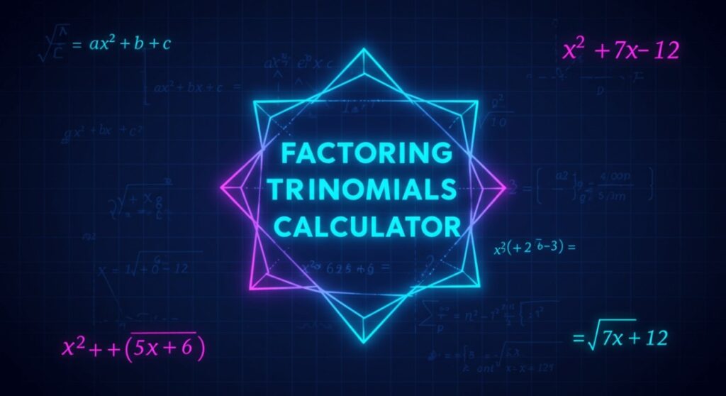 Factoring Trinomials Calculator