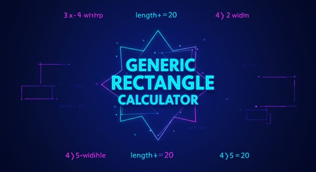 Generic Rectangle Calculator