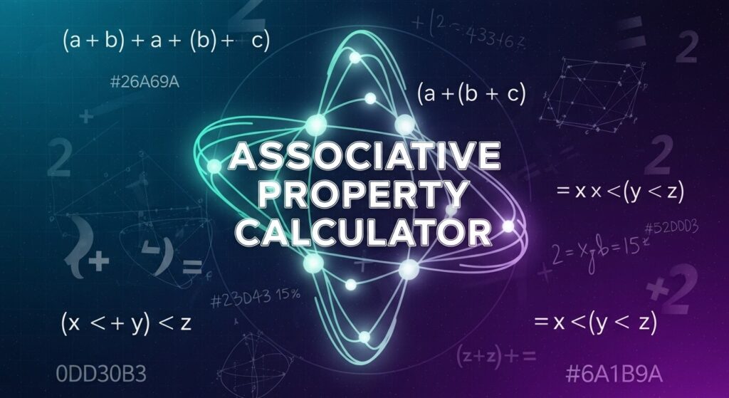 Associative Property Calculator