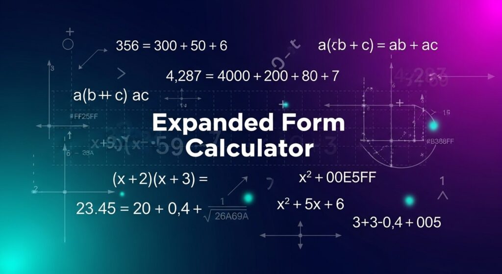 Expanded Form Calculator