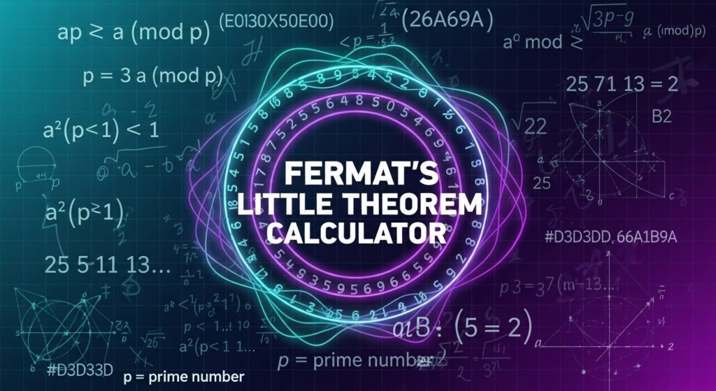 Fermat's Little Theorem Calculator