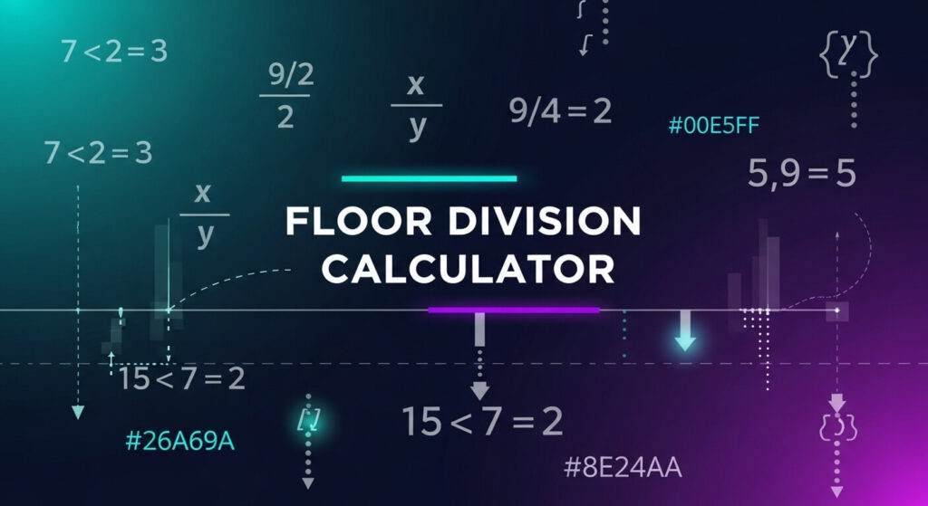 Floor Division Calculator