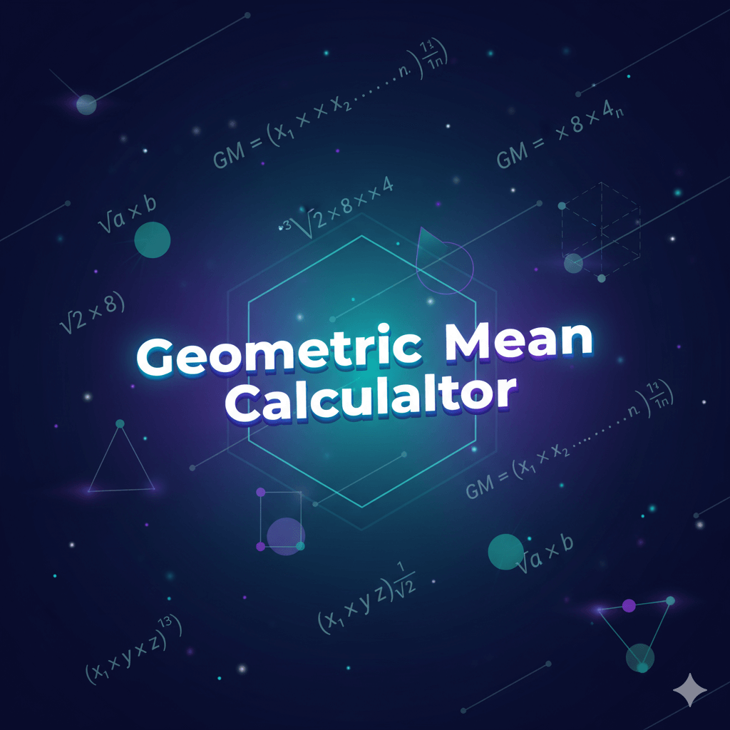 Geometric Mean Calculator