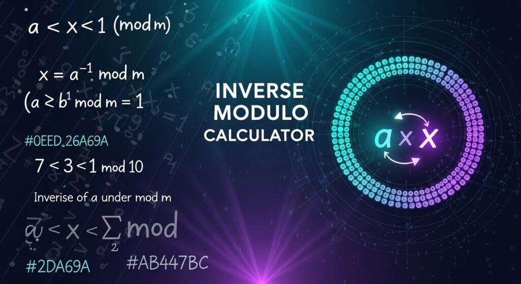 Inverse Modulo Calculator
