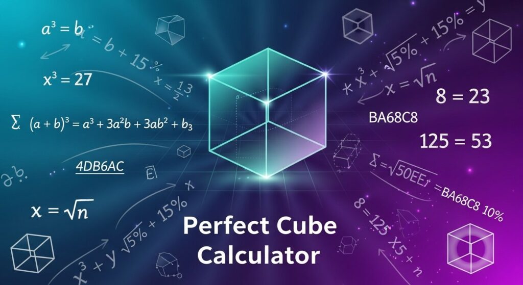 Perfect Cube Calculator