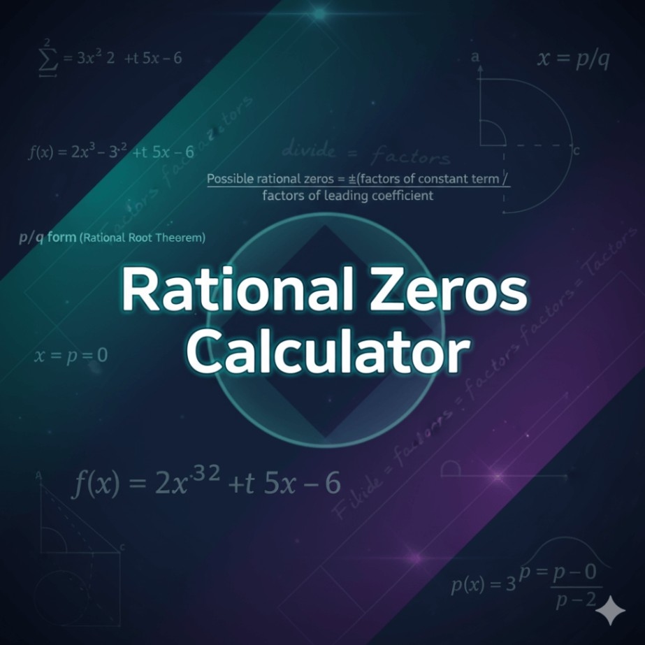 Rational Zeros Calculator